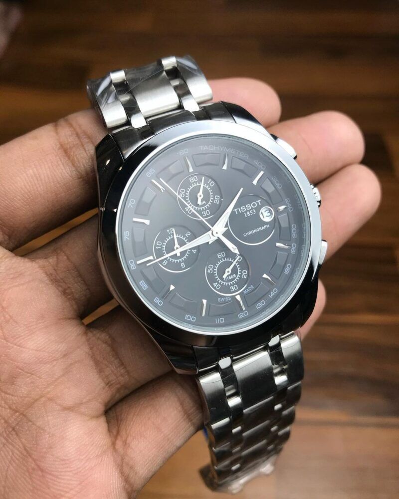 パリコレクション Tissot Couturier PK Shop Urban | Black) (Silver Chronograph 時計